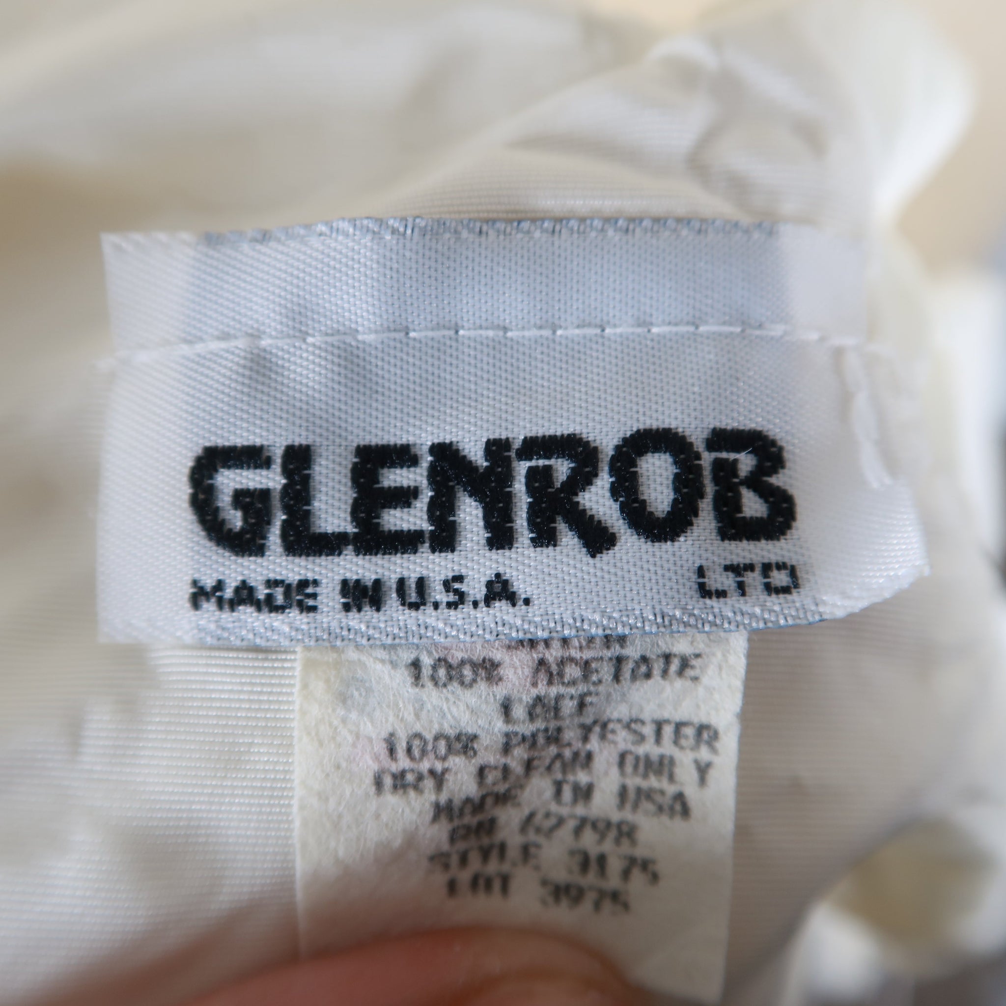 Glenrob Ivory White Dress