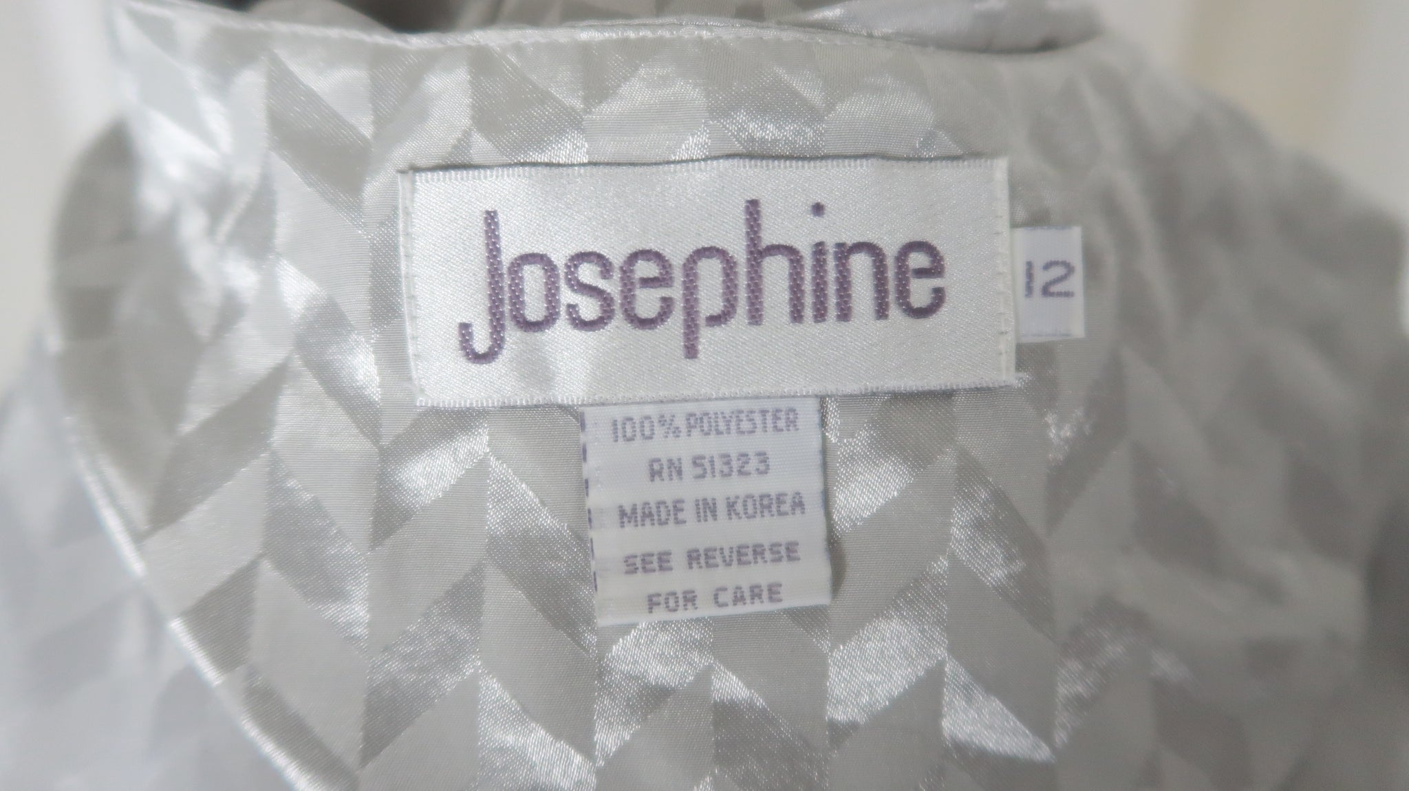 Vintage Josephine Pewter Blouse - Medium
