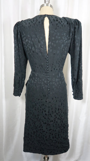 Vintage Silk Dress - Small