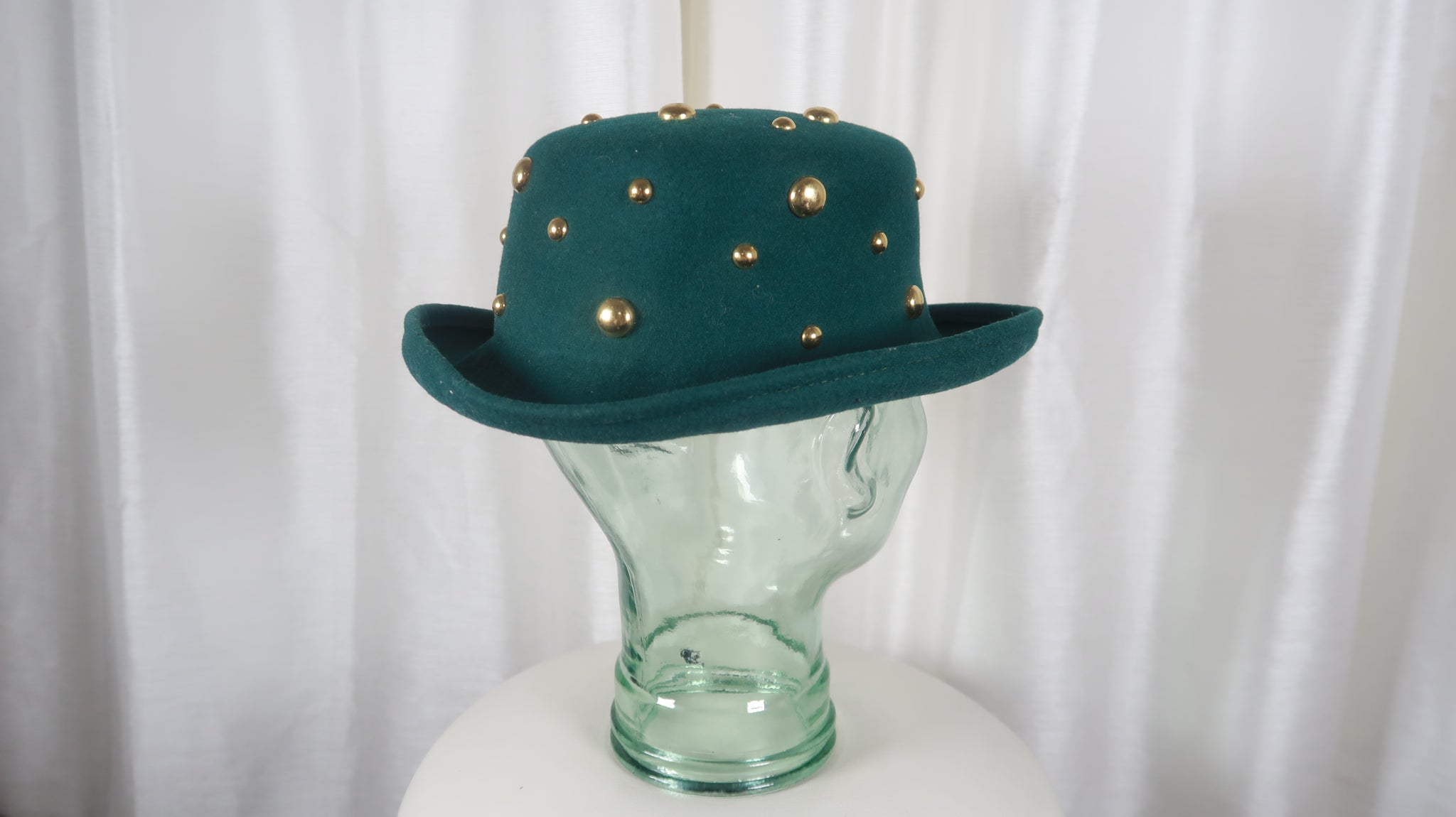 Bollman Hat Co Vintage Wool Bowler Hat