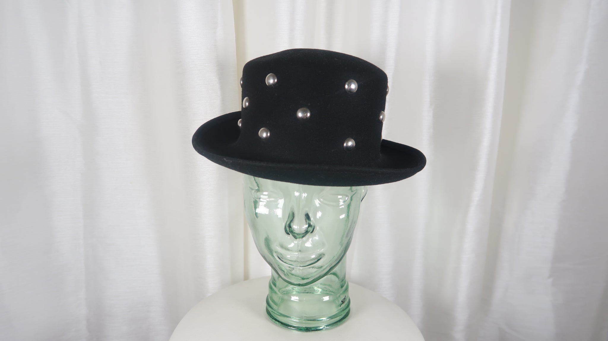 Black Bollman Wool Bowler Hat