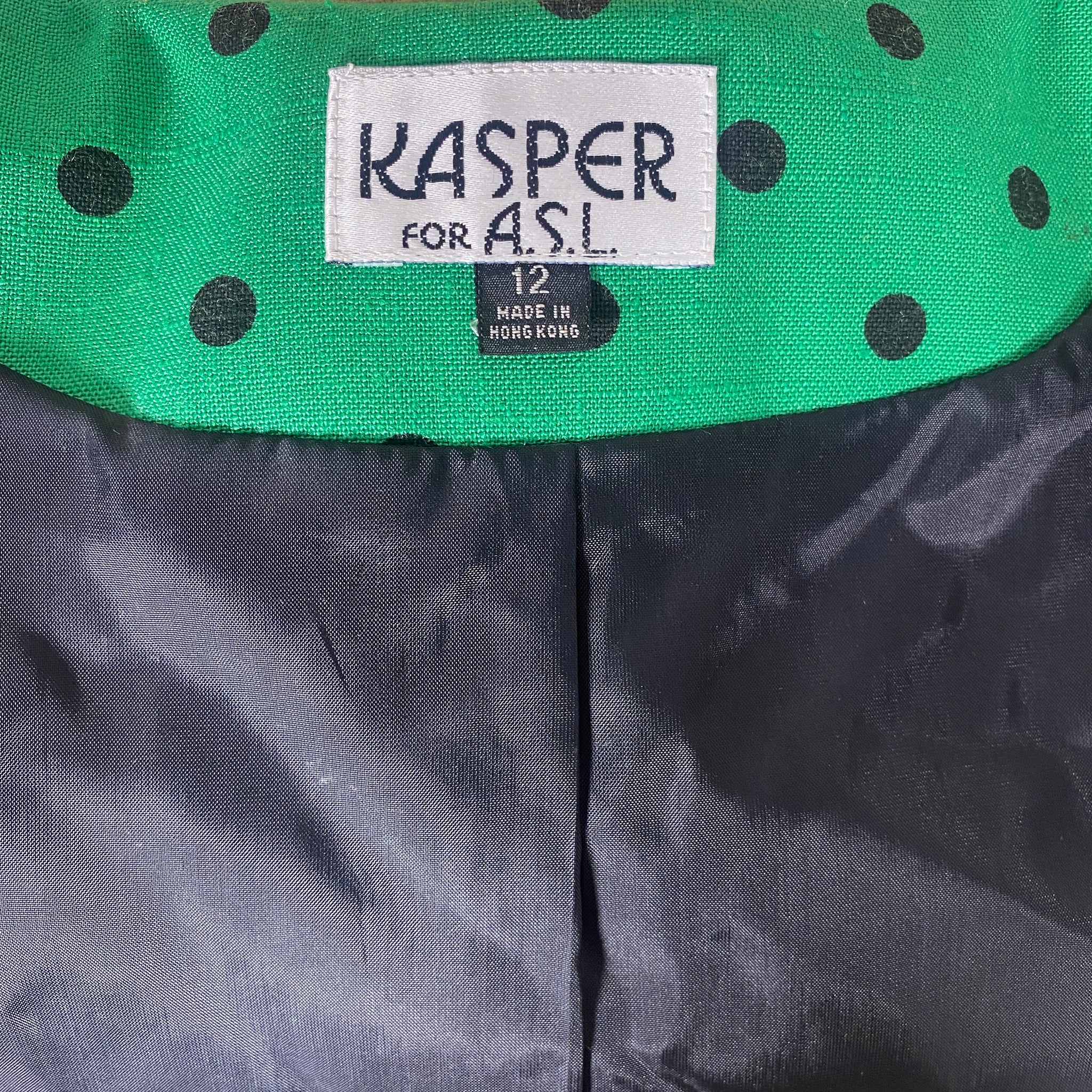 Kasper for A.S.L. Blazer top