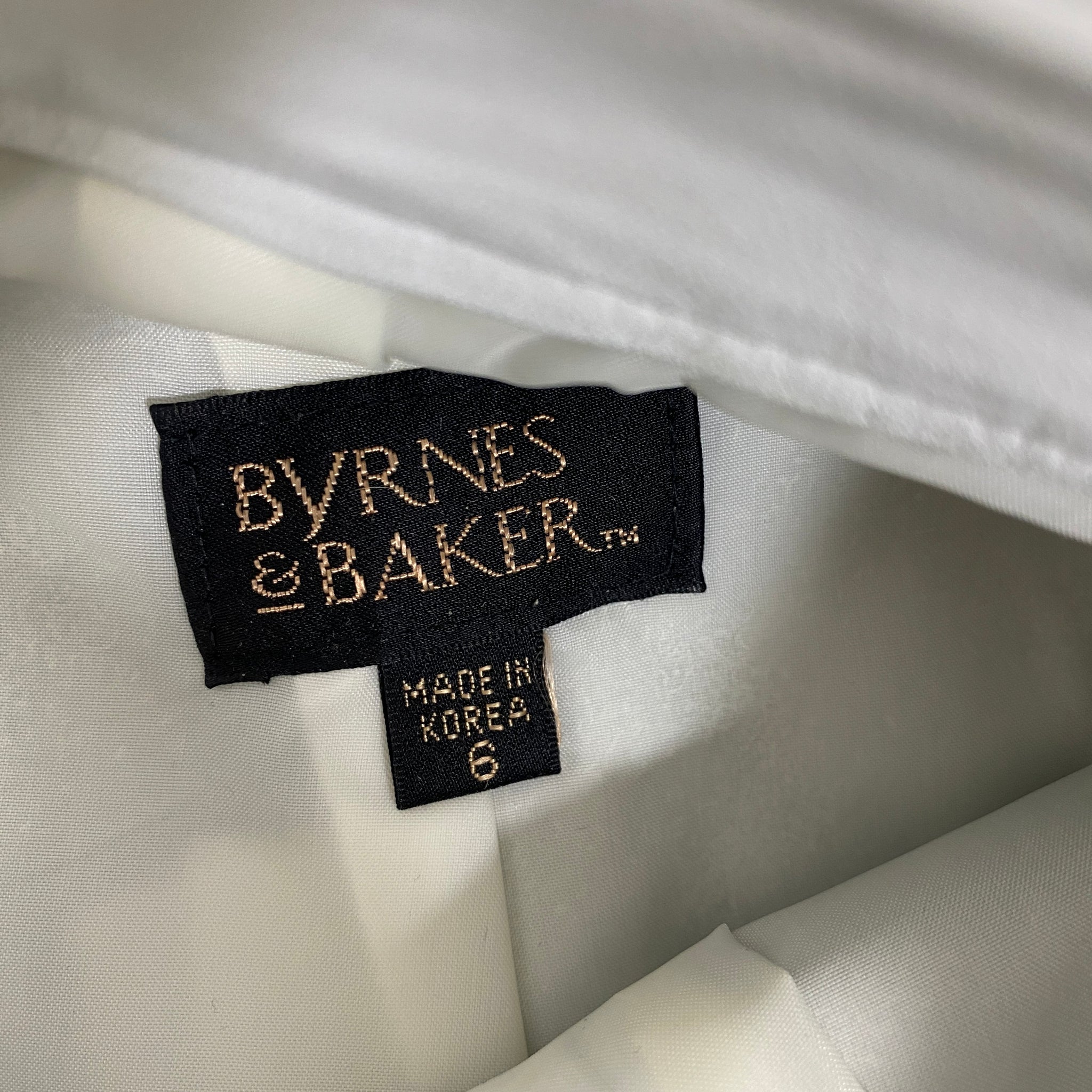 Bynes and Baker Micro Mini White Leather Skirt Skirt - XXS
