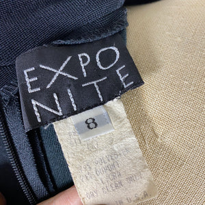 Expo Nite Vintage Little Black Dress - M