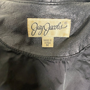 Jay Jacobs Vintage Cropped Leather Jacket - S/M