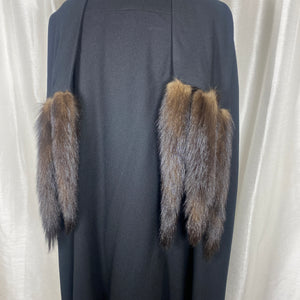 George Simonton wool fur coat