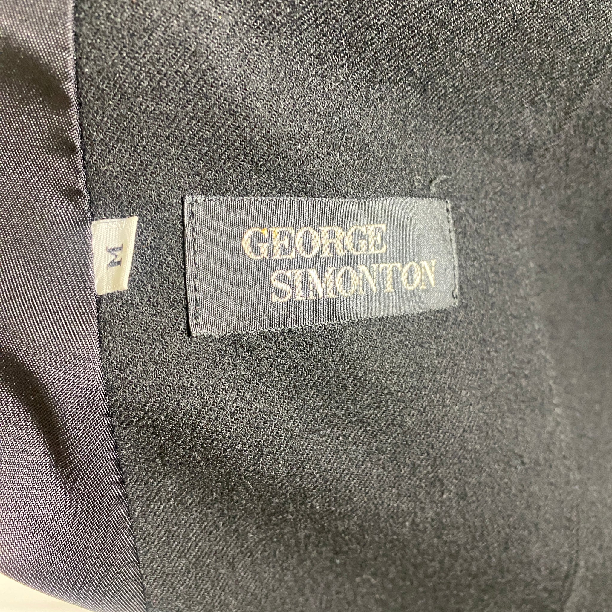 George Simonton wool fur coat