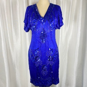 Stenay Silk Beaded Sequin Dress - M/10